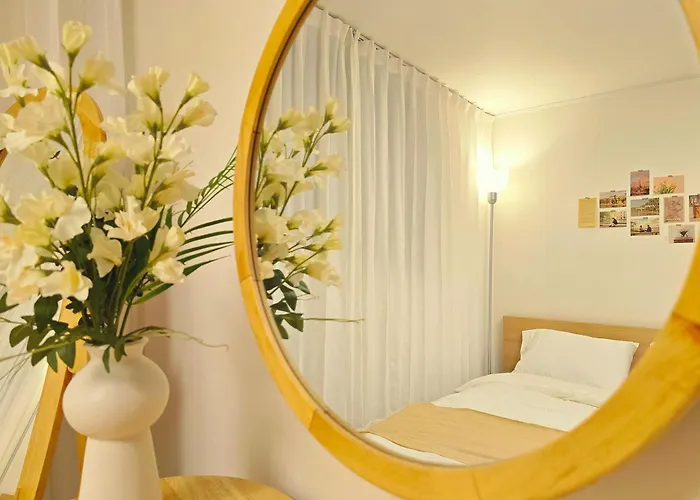 Lain 4인숙소 퀸침대2개 Appartement *